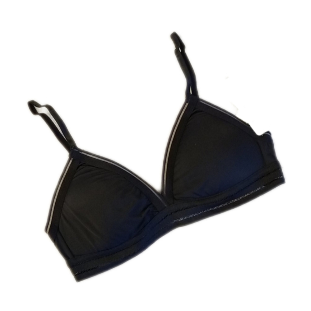 Sam Edelman Mesh Black Bralette Small